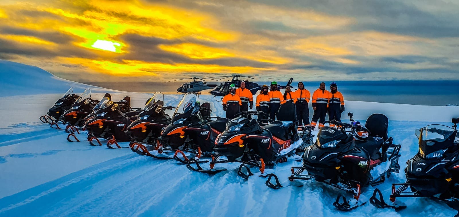  Eyjafjallajökull Snowmobiling Tour
